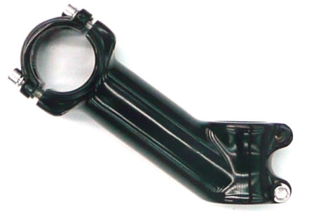 1 1/8" Threadless Ahead Stem - 110mm Ext - 35° - 31.8mm H/Bar - Polish Black