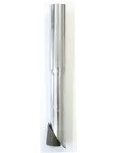 Chromoly Stem Riser - Silver - 22.2mm to 25.4mm - 210mm