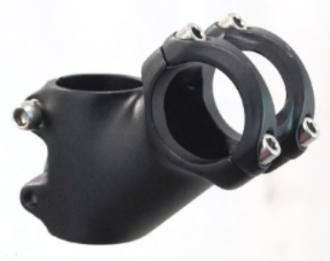 1 1/8" Threadless Ahead Stem - 60mm Ext - 40° - 31.8mm H/Bar - Black