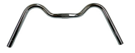 W Style Steel Handlebar - 25.4mm - Chrome