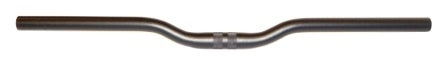 Butted Aluminium MTB Handlebar - 25.4mm - Black