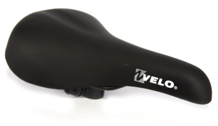 Small MTB Saddle - Matte Finish Cover with Clamp