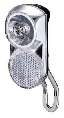 D-Light Super Bright 0.5W LED Dynamo Head Light - Fork Bolt On Mount