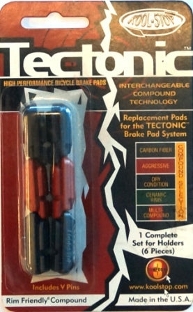 Kool Stop KS-TECM Tectonic Brake Pads - Multi Compound Insert