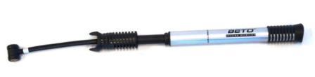 Beto Alloy Mini Pump Beto with Retractable 5" Hose - AV/FV