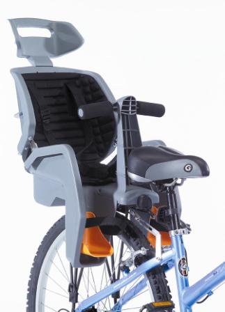 Beto Deluxe Baby Seat - Suits 26" Non Disc Brake Bikes - Grey
