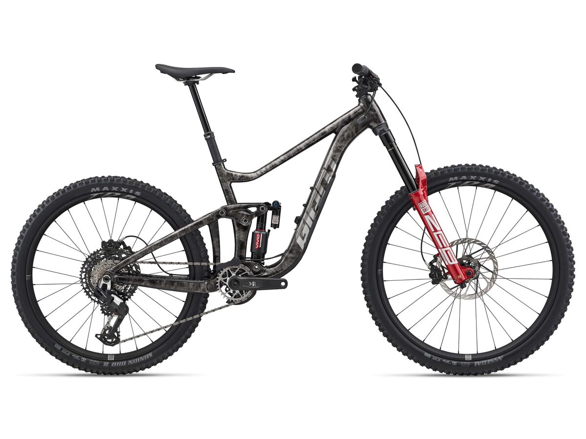 2026 Giant Reign SE Dual Suspension Mountain Bike - Black Lightning
