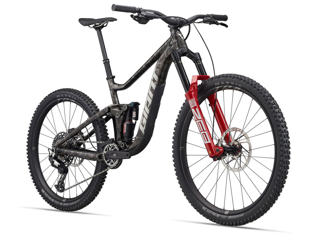 2026 Giant Reign SE Dual Suspension Mountain Bike - Black Lightning