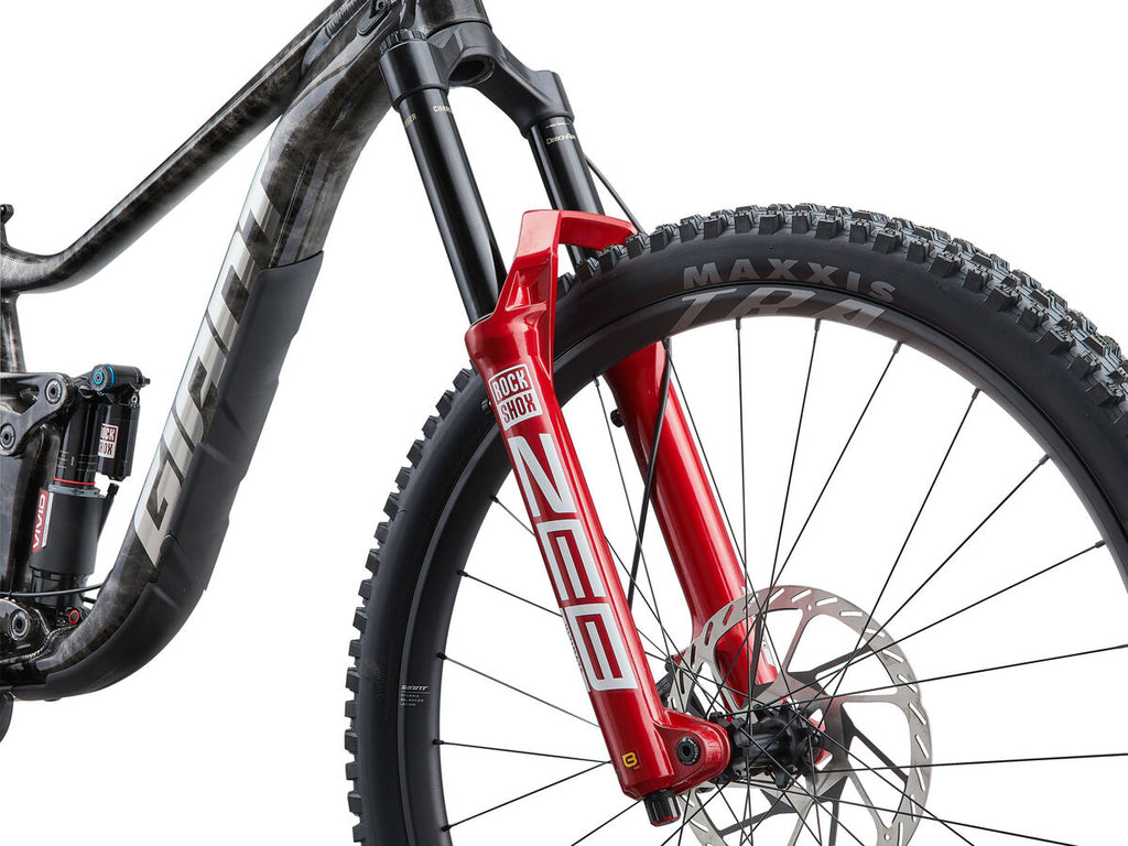 2026 Giant Reign SE Dual Suspension Mountain Bike - Black Lightning