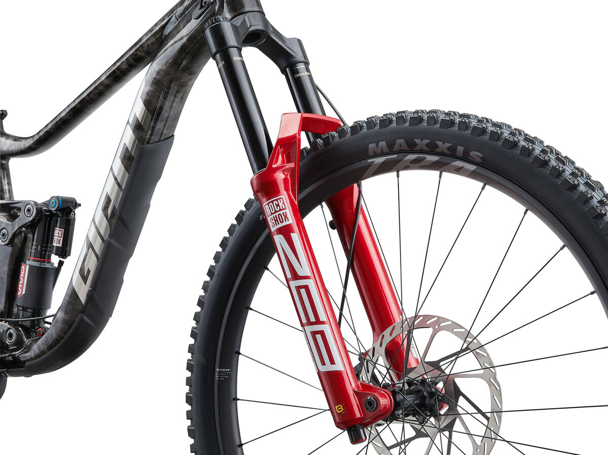 2026 Giant Reign SE Dual Suspension Mountain Bike - Black Lightning
