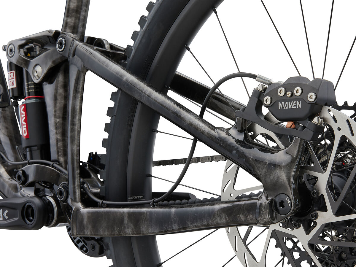 2026 Giant Reign SE Dual Suspension Mountain Bike - Black Lightning