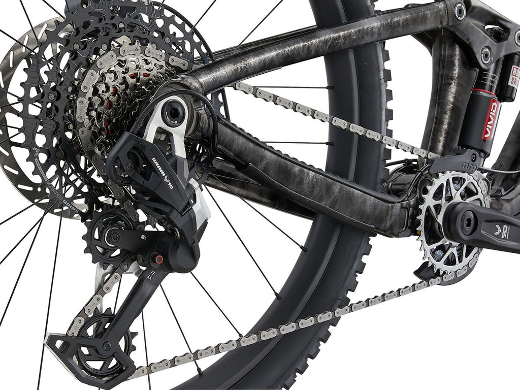 2026 Giant Reign SE Dual Suspension Mountain Bike - Black Lightning