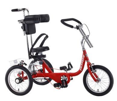 Rehatri 16" Trike - Red
