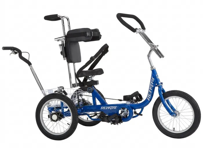 Rehatri 20" Rear Steering Trike - Blue