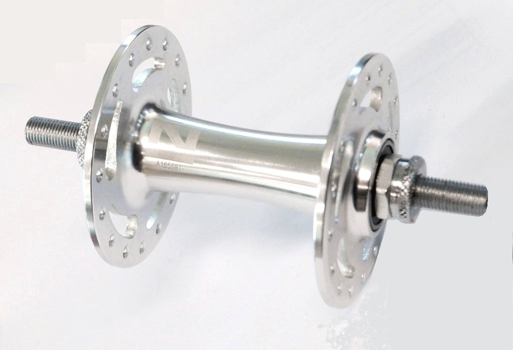 Novatec Track Hub - Front - 32H - 3/8" - Sealed - Silver