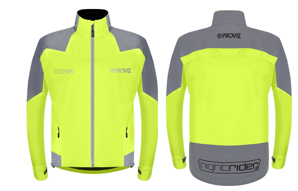 Proviz Nightrider Hi Viz Jacket - Yellow - Medium