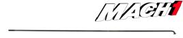 Mach 1 Stainless Steel Spoke - 285mm - Black