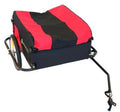 Bicycle Cargo Trailer - Red /Black Cover - 60kg Capacity
