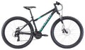Apollo Aspire 20 Women's Mountain Bike - Matte Black/Turquoise