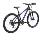 Apollo Aspire 30 Women's Mountain Bike - Matte Black/Purple