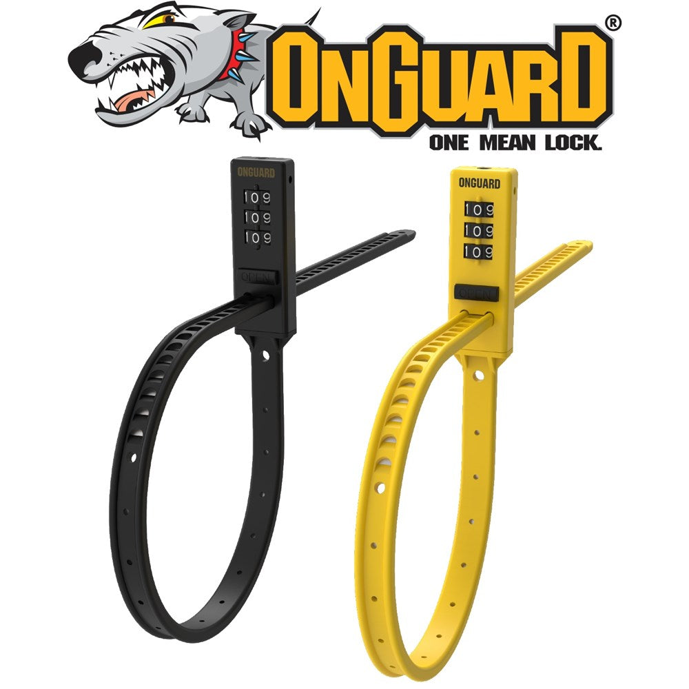 On Guard Zip Combination Lock Set - Twin Pack