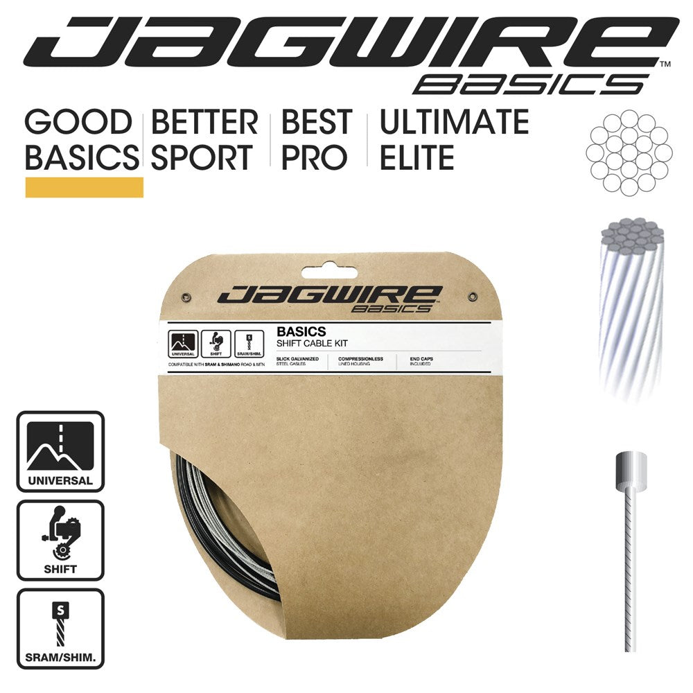 Jagwire Basic Shift Kit - Black