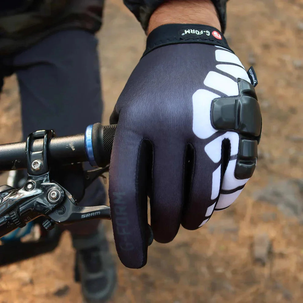 G-Form Bolle Cold Weather Bike Gloves - Black/White