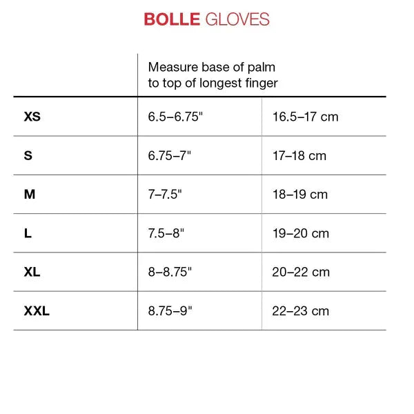 G-Form Bolle Cold Weather Bike Gloves - Black/White