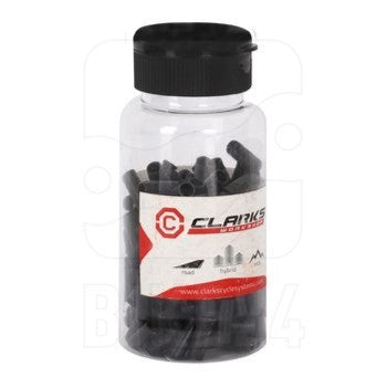 Nylon 4mm Gear Ferrules - Black (Pot of 50)