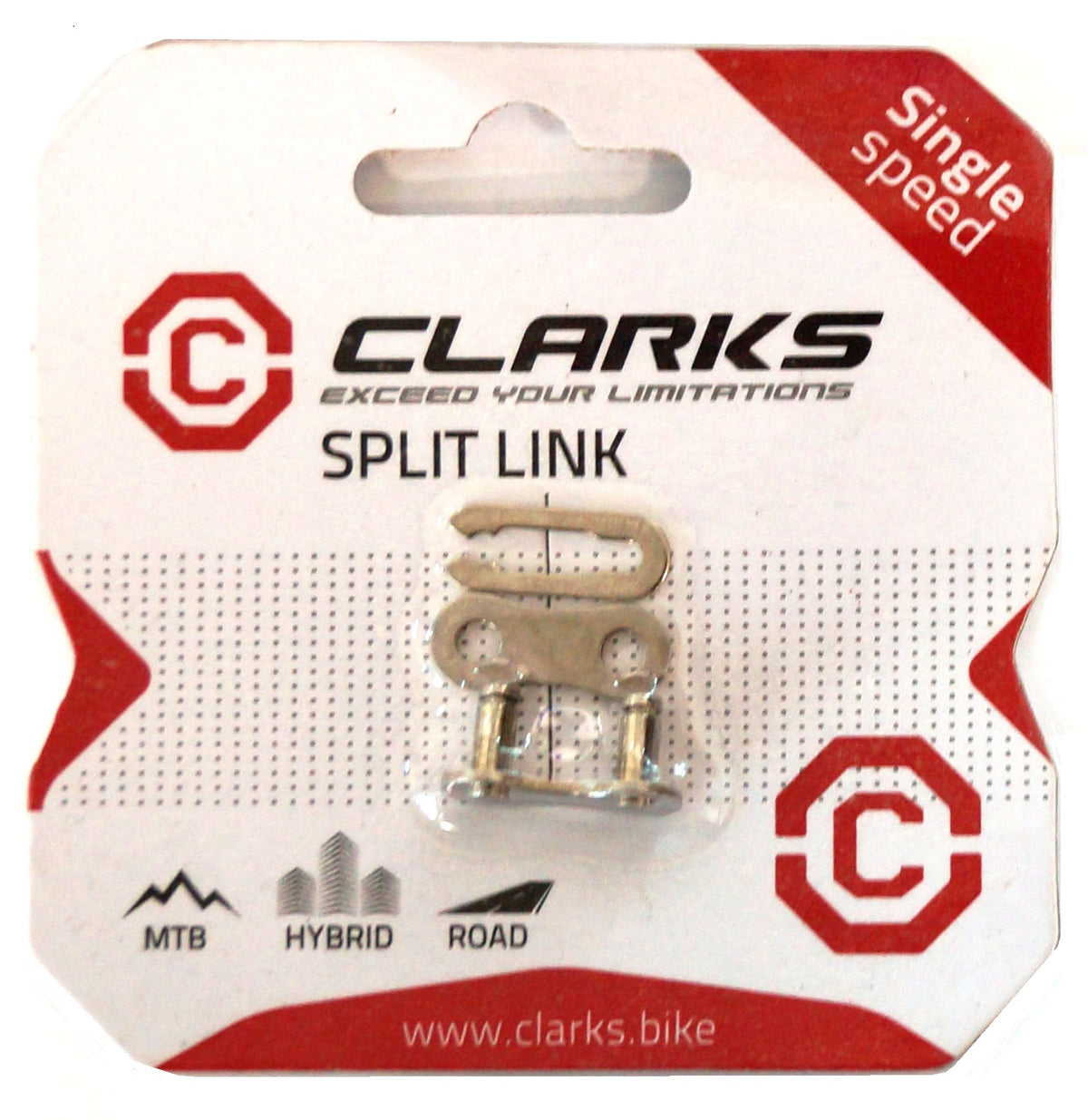 Clarks Single Speed Chain Link - Silver