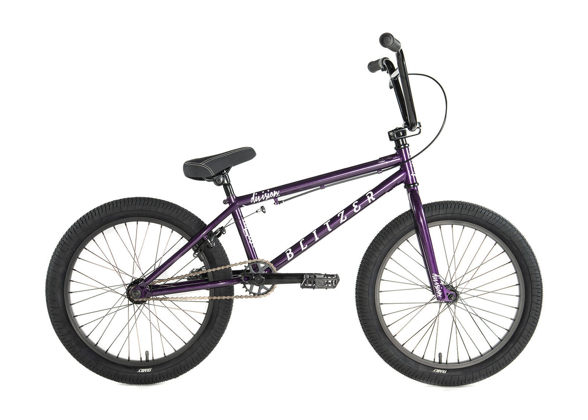 Division Blitzer 20" BMX Bike - Metal Purple