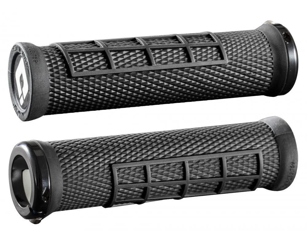 ODI Elite Flow Lock On Grips - Black
