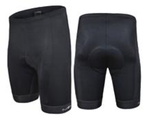 Funkier Catania Mens Active 7 Panel Shorts - Black - 3XL