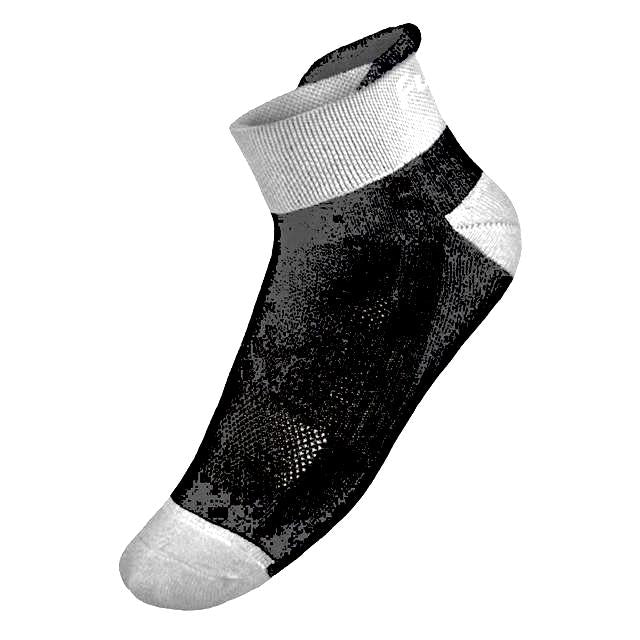 Funkier Volpiano Socks - Black/White - Size 43-46