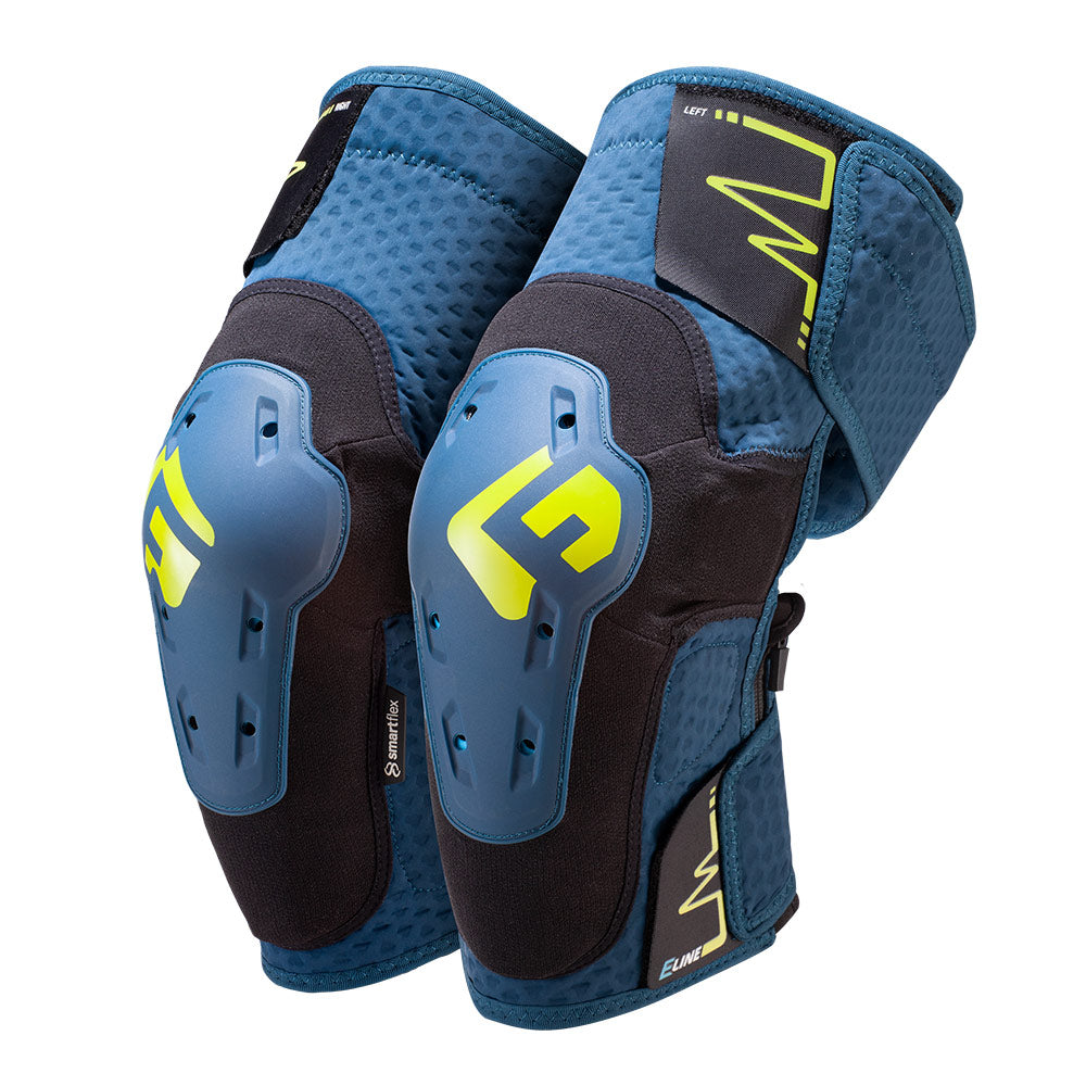 G-Form E-Line MTB Knee Guards - Storm Blue