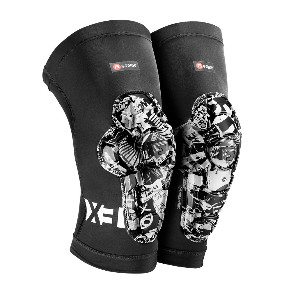 G-Form Pro-X3 MTB Knee Guards - Street Art