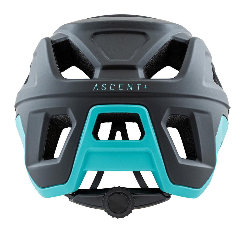 Adura Ascent+ Shield-X MTB Helmet - Matte Black/Turquoise