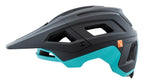 Adura Ascent+ Shield-X MTB Helmet - Matte Black/Turquoise