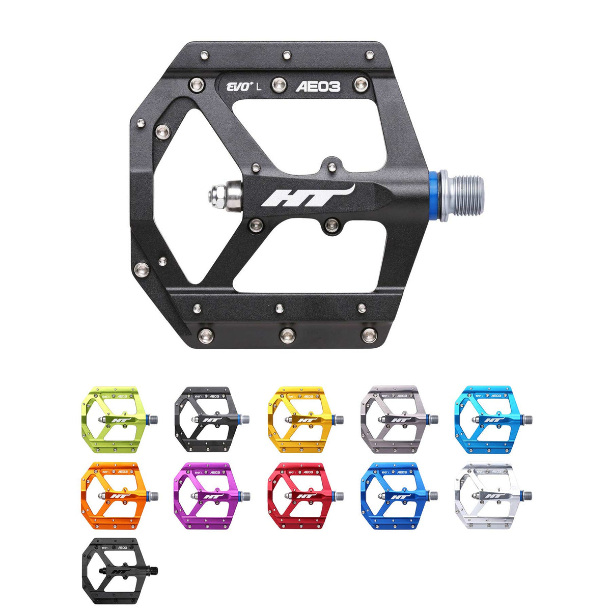 HT AE03 Thin Flat Profile Pedals HT
