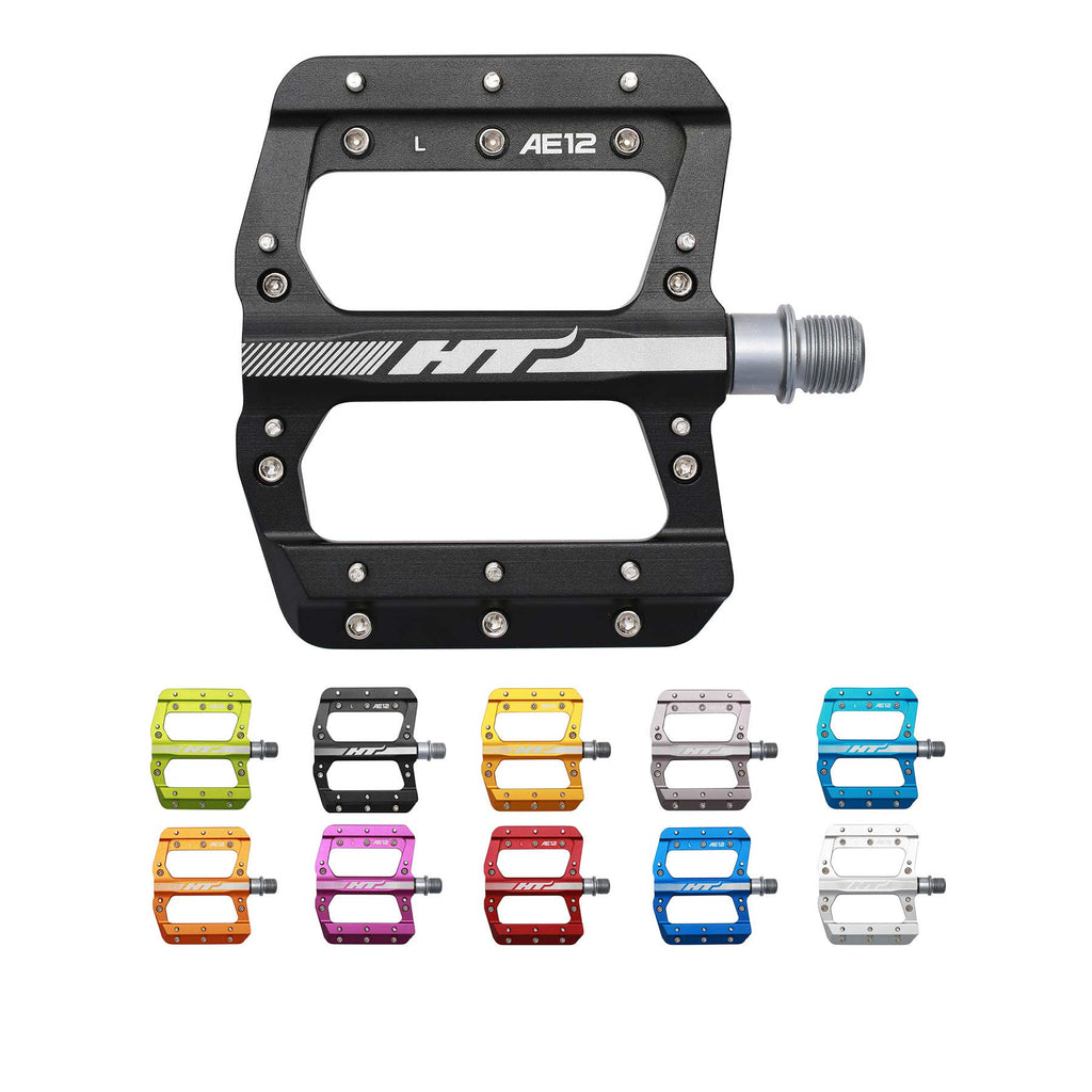 HT AE12 Durable BMX Flat Profile Pedals HT