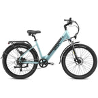 Icon EB-One 26" Step Thru Electric Bike - Glacier Mint