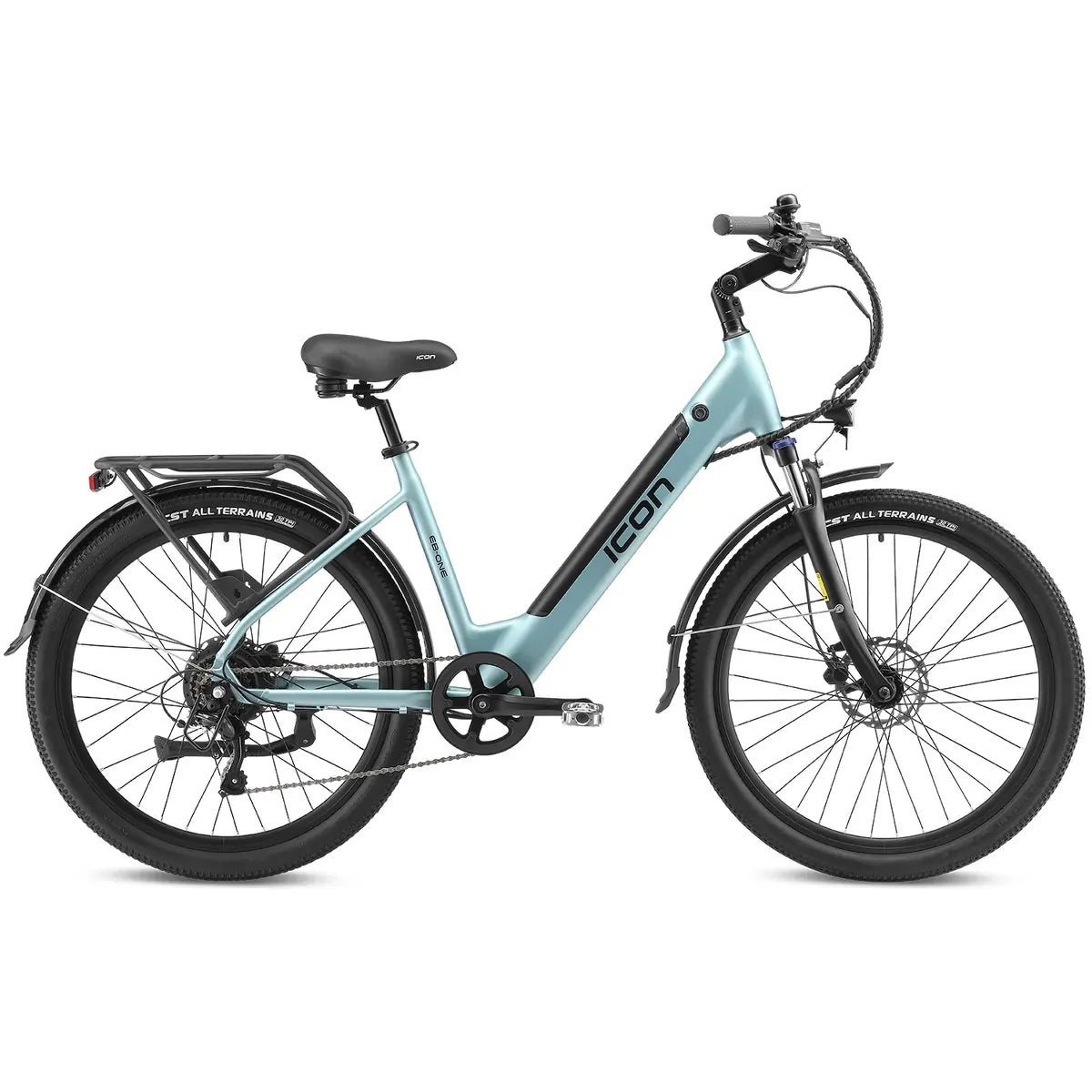 Icon EB-One 26" Step Thru Electric Bike - Glacier Mint