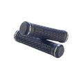 Jet Black Pin Lock On Grips - Black