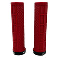 Jetblack Staple Lock On Grips - Red/Black