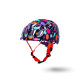 Kali Chakra Child Lighted Helmet - Confetti - Gloss Teal