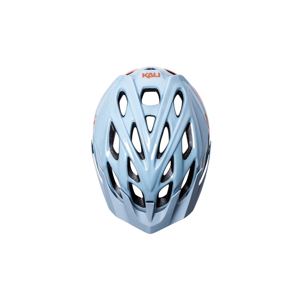Kali Chakra Youth Helmet - Drift/Gloss Seaglass/Orange