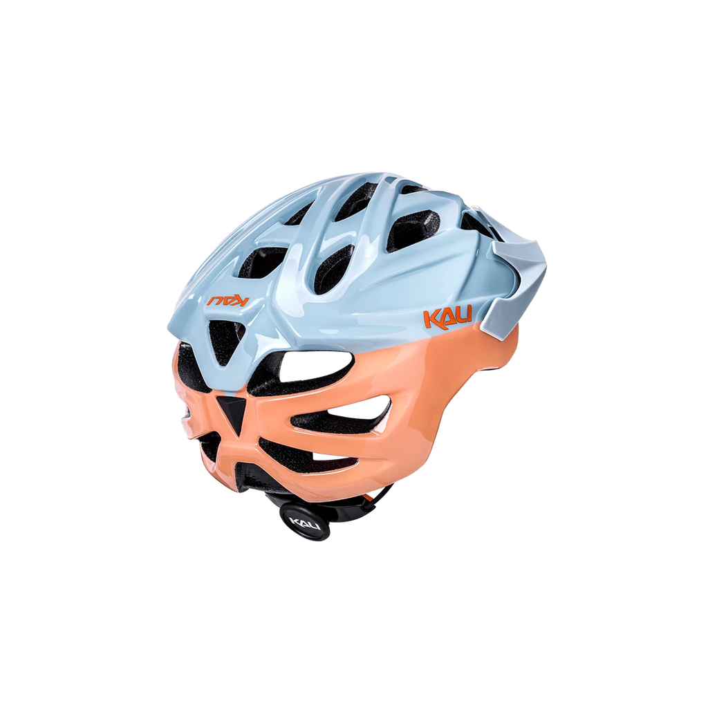 Kali Chakra Youth Helmet - Drift/Gloss Seaglass/Orange