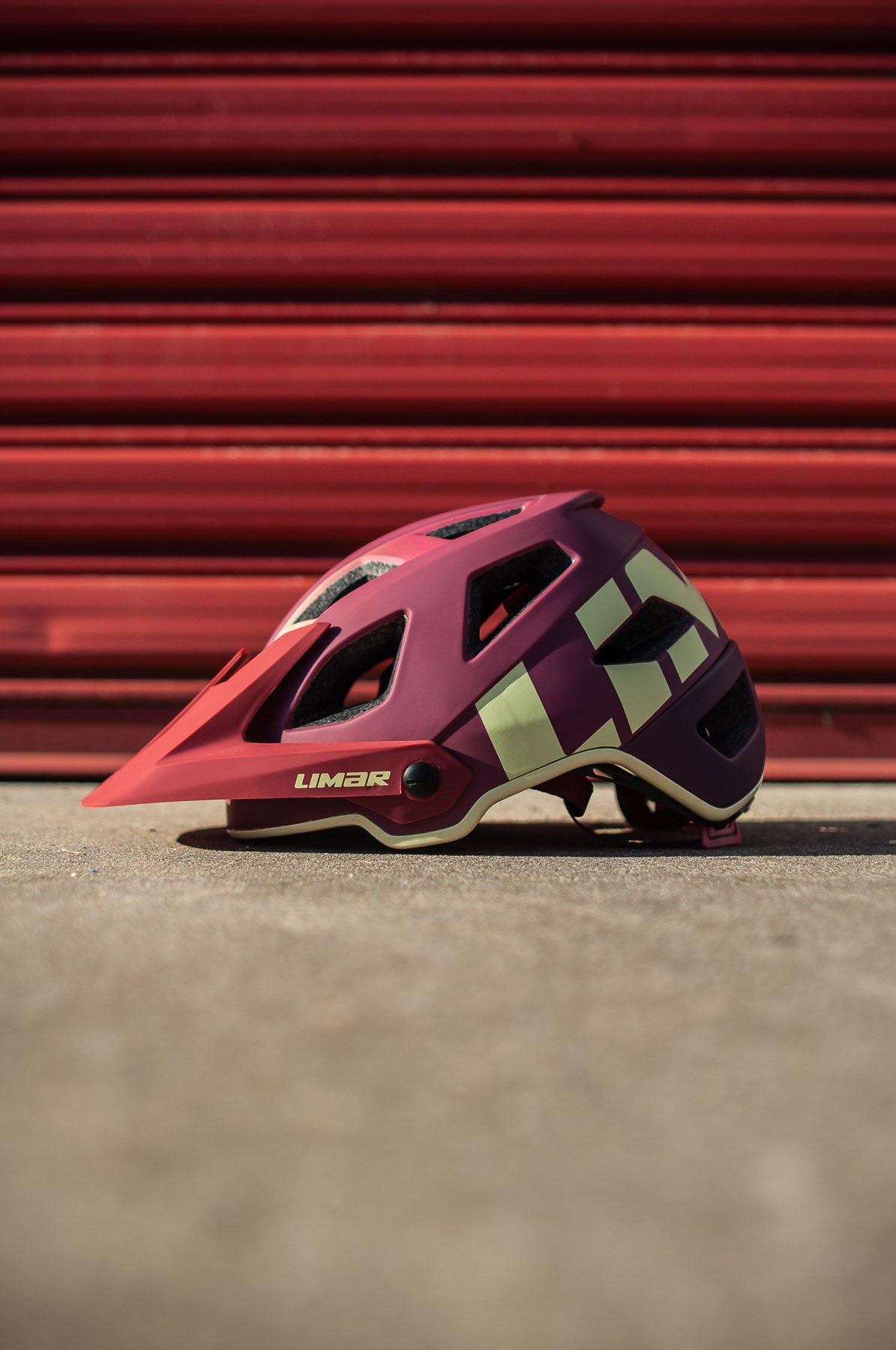 Limar Delta MTB Helmet - Matte Dark Red