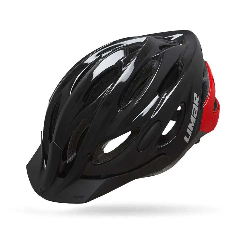 Limar Scrambler Recreational Helmet - Black/Red