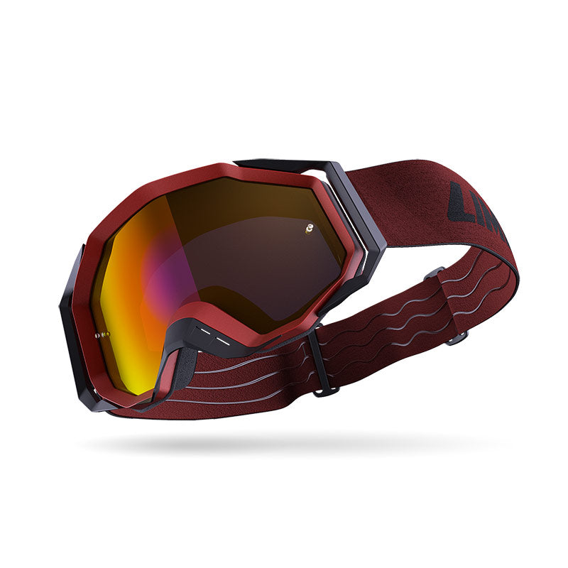 Limar Roc MTB Goggles - Dark Red